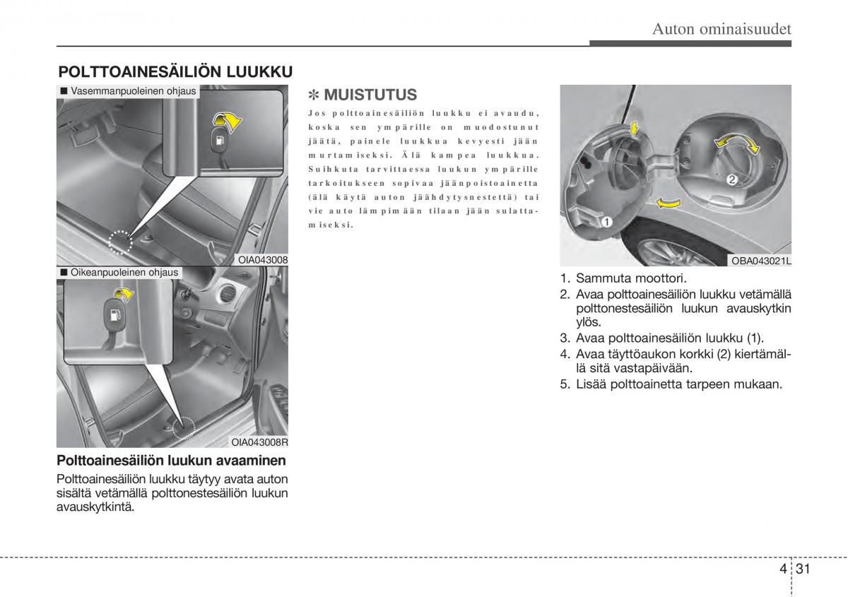 Hyundai i10 II 2 omistajan kasikirja / page 109