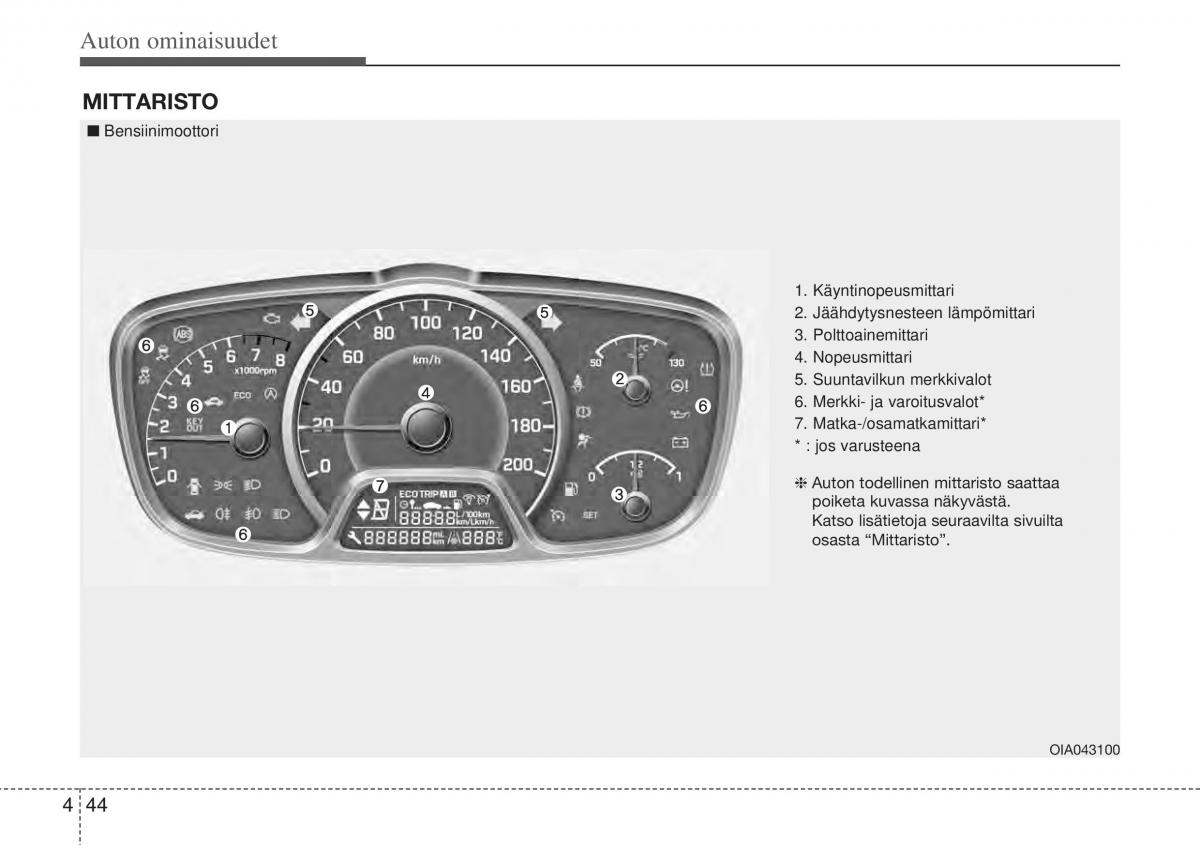 Hyundai i10 II 2 omistajan kasikirja / page 122