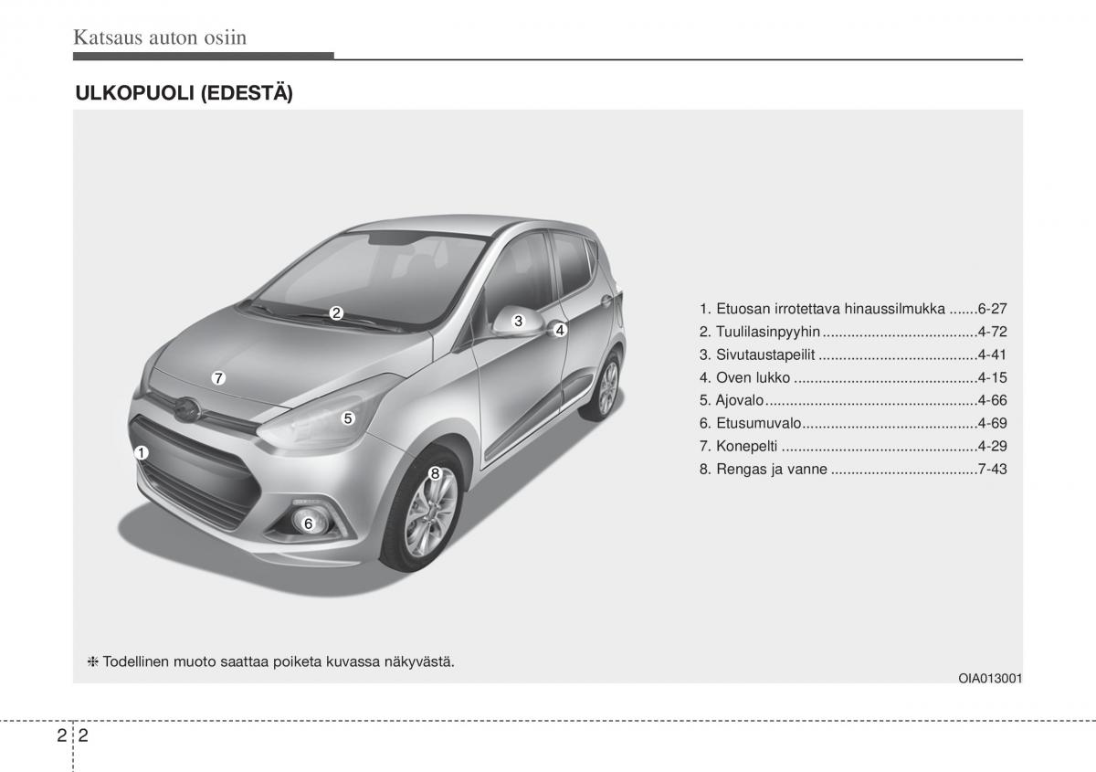 Hyundai i10 II 2 omistajan kasikirja / page 13