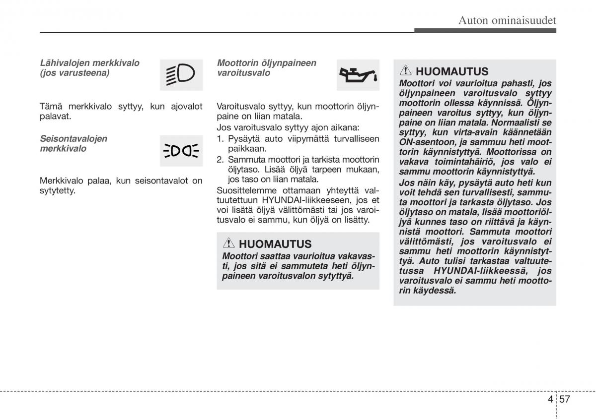 Hyundai i10 II 2 omistajan kasikirja / page 135