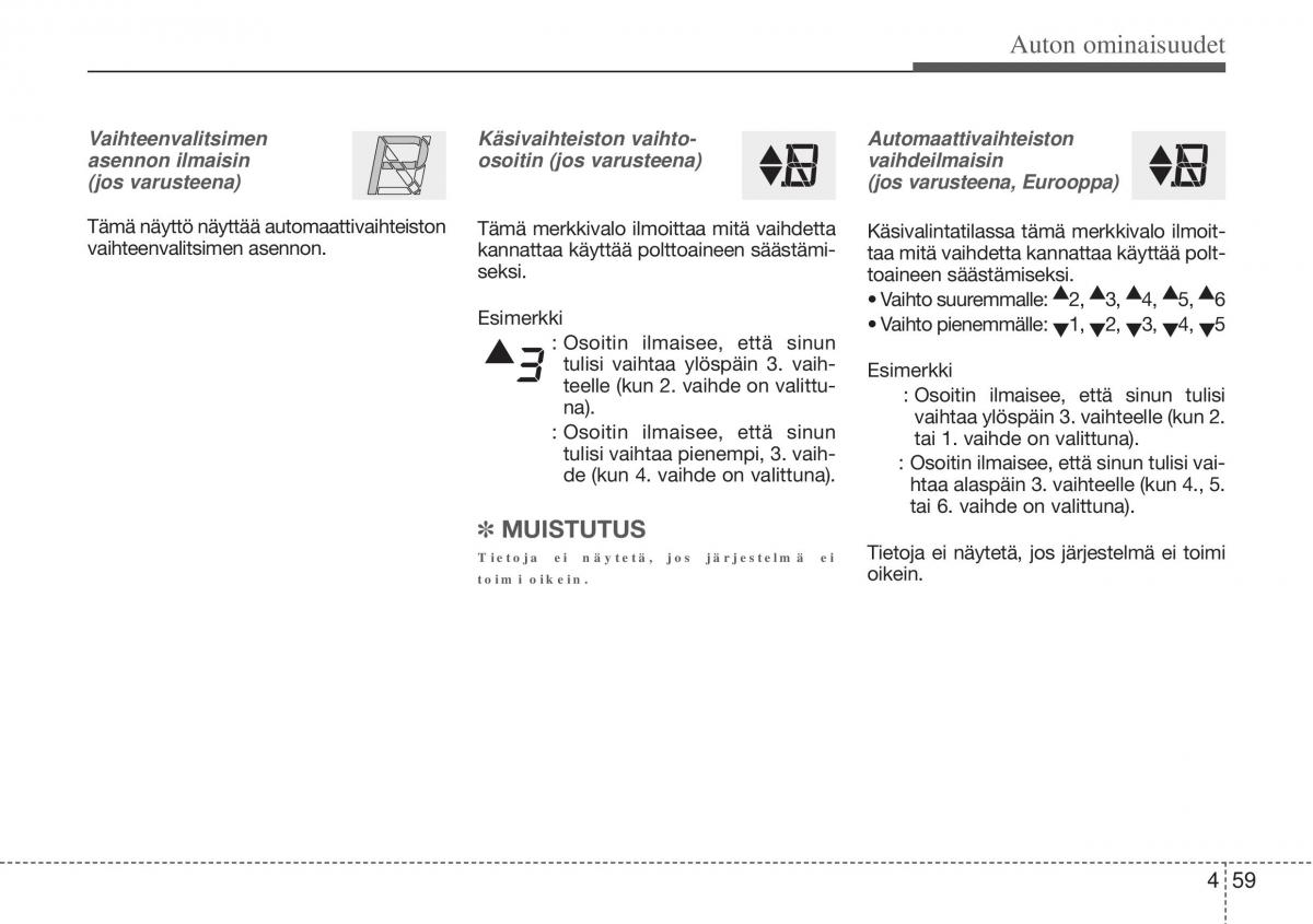 Hyundai i10 II 2 omistajan kasikirja / page 137