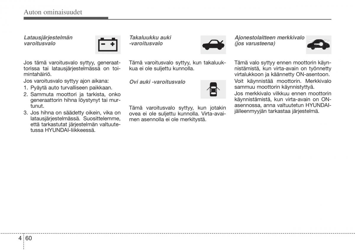 Hyundai i10 II 2 omistajan kasikirja / page 138