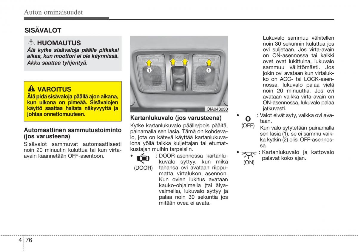 Hyundai i10 II 2 omistajan kasikirja / page 154