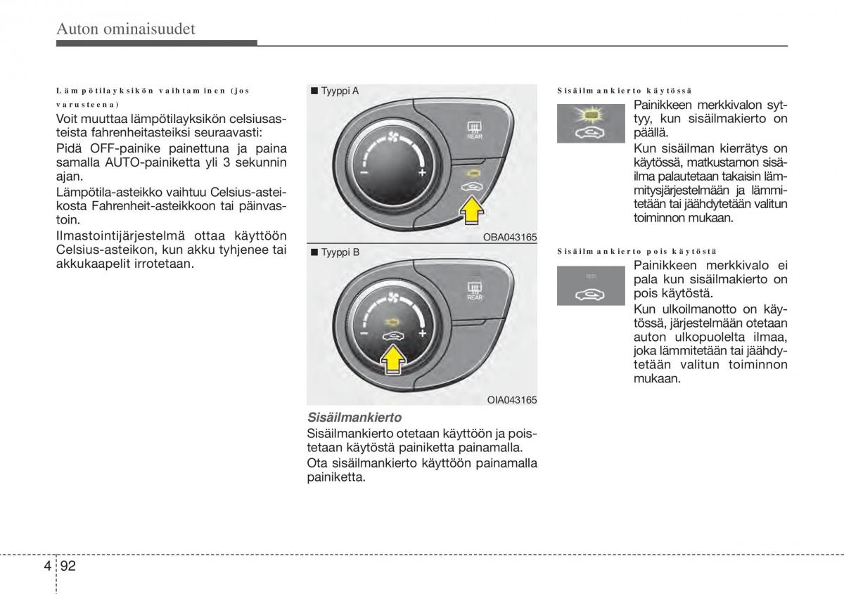 Hyundai i10 II 2 omistajan kasikirja / page 170