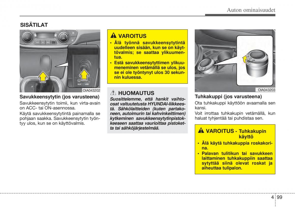 Hyundai i10 II 2 omistajan kasikirja / page 177