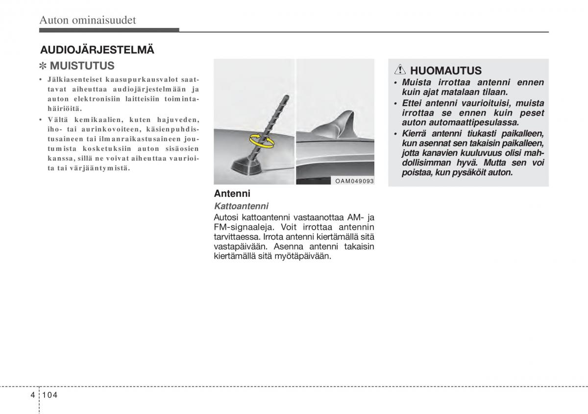 Hyundai i10 II 2 omistajan kasikirja / page 182