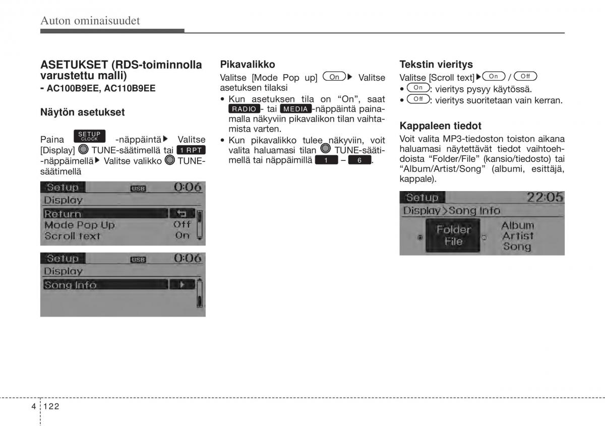 Hyundai i10 II 2 omistajan kasikirja / page 200