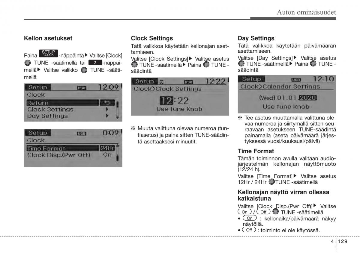 Hyundai i10 II 2 omistajan kasikirja / page 207