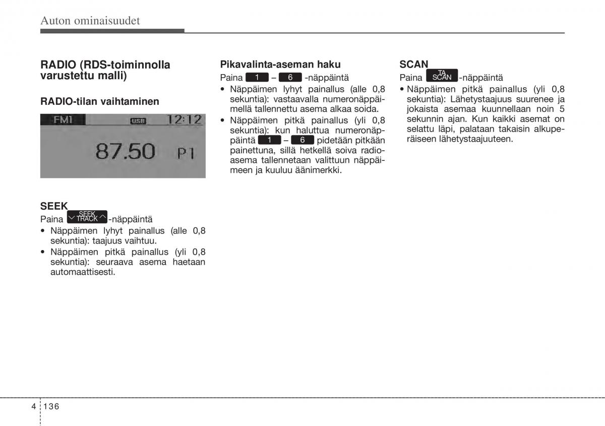 Hyundai i10 II 2 omistajan kasikirja / page 214