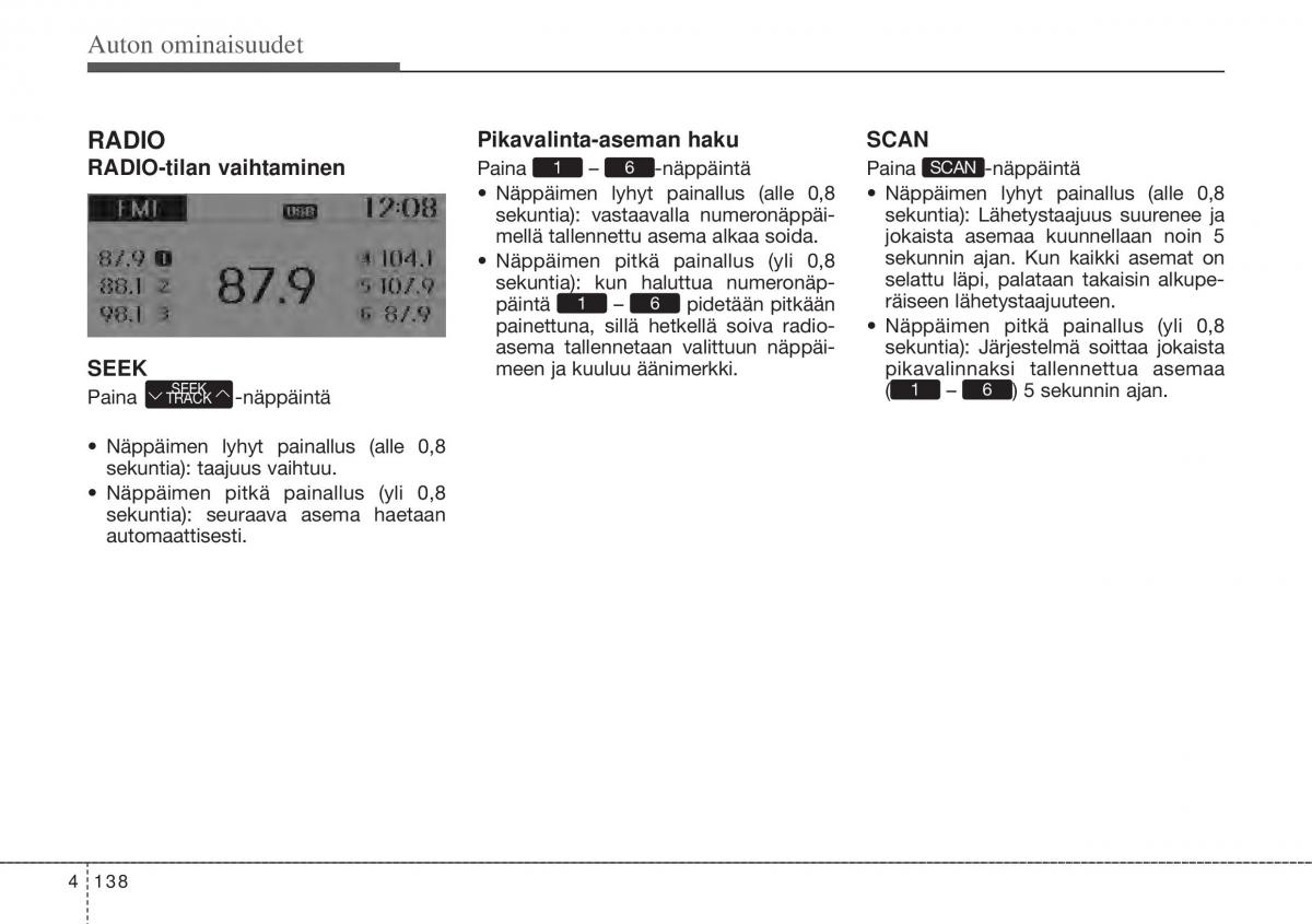 Hyundai i10 II 2 omistajan kasikirja / page 216