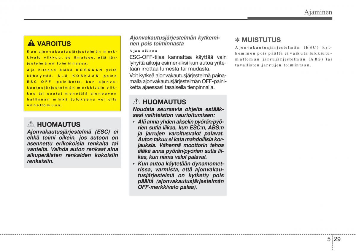 Hyundai i10 II 2 omistajan kasikirja / page 269