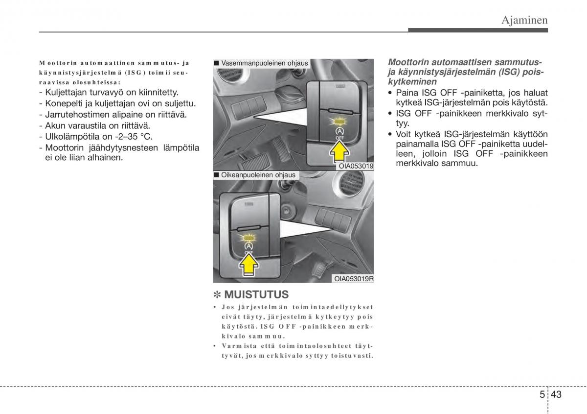 Hyundai i10 II 2 omistajan kasikirja / page 283