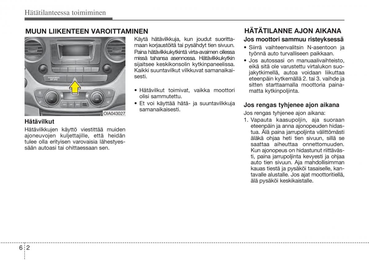 Hyundai i10 II 2 omistajan kasikirja / page 303