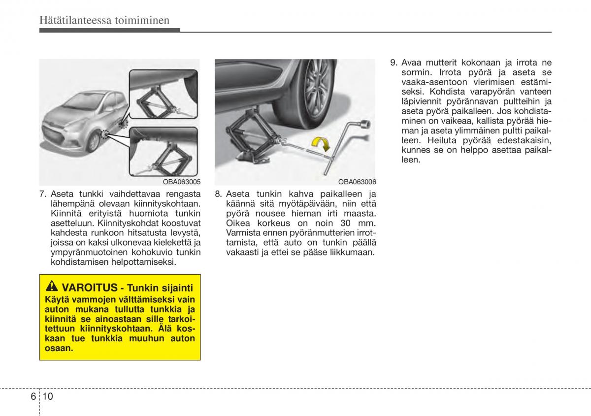 Hyundai i10 II 2 omistajan kasikirja / page 311