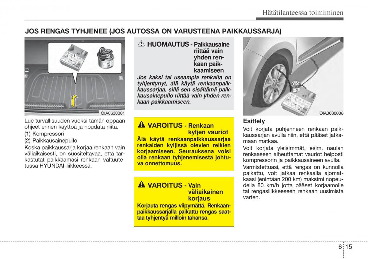 Hyundai i10 II 2 omistajan kasikirja / page 316