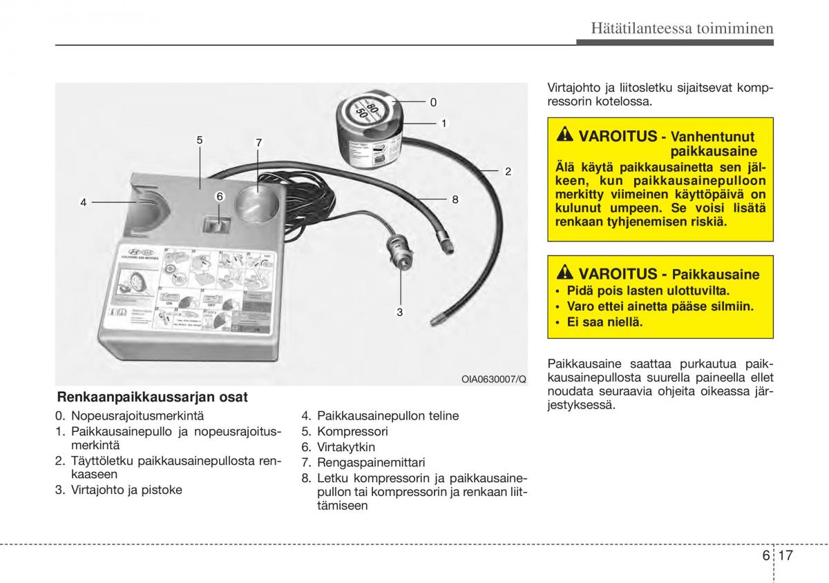 Hyundai i10 II 2 omistajan kasikirja / page 318