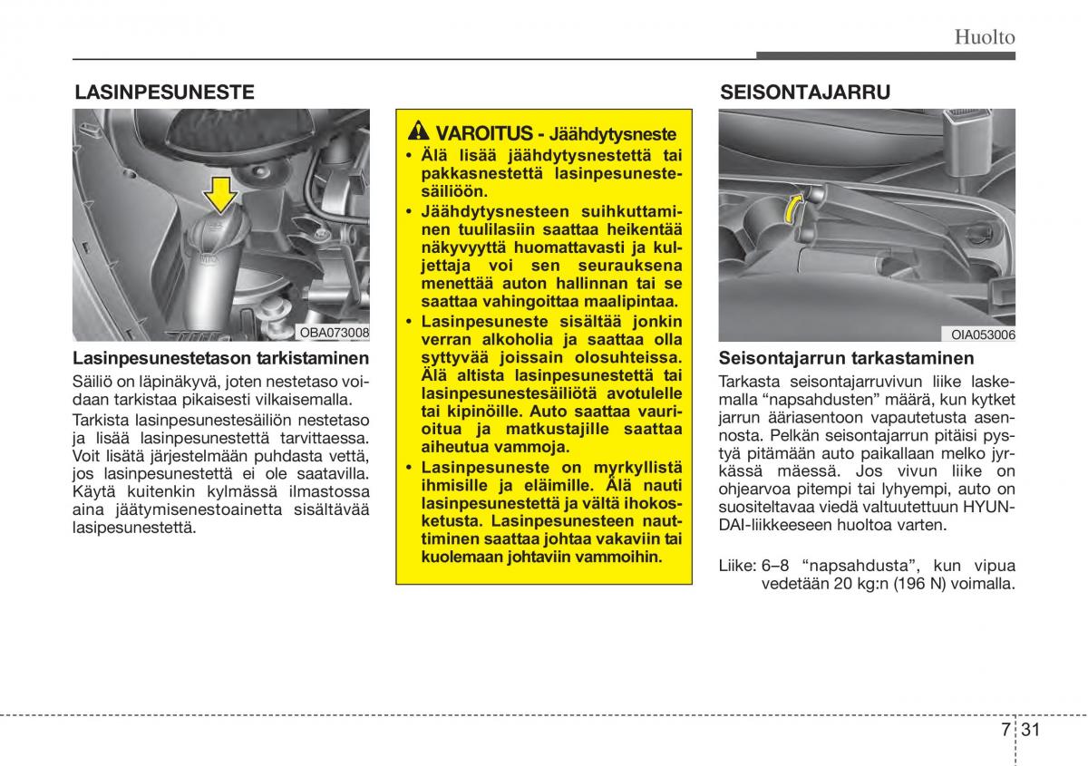 Hyundai i10 II 2 omistajan kasikirja / page 362