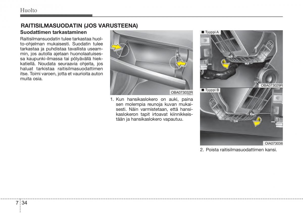 Hyundai i10 II 2 omistajan kasikirja / page 365