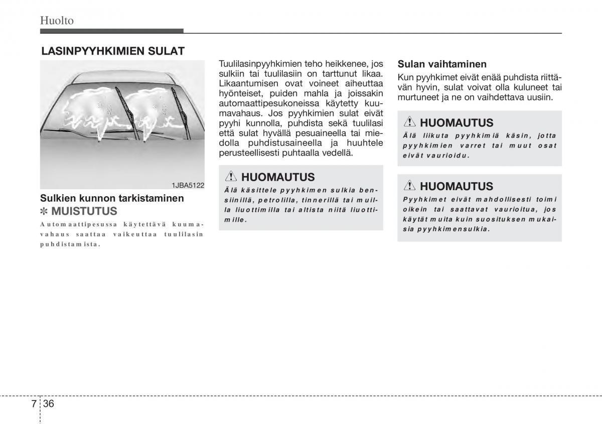 Hyundai i10 II 2 omistajan kasikirja / page 367