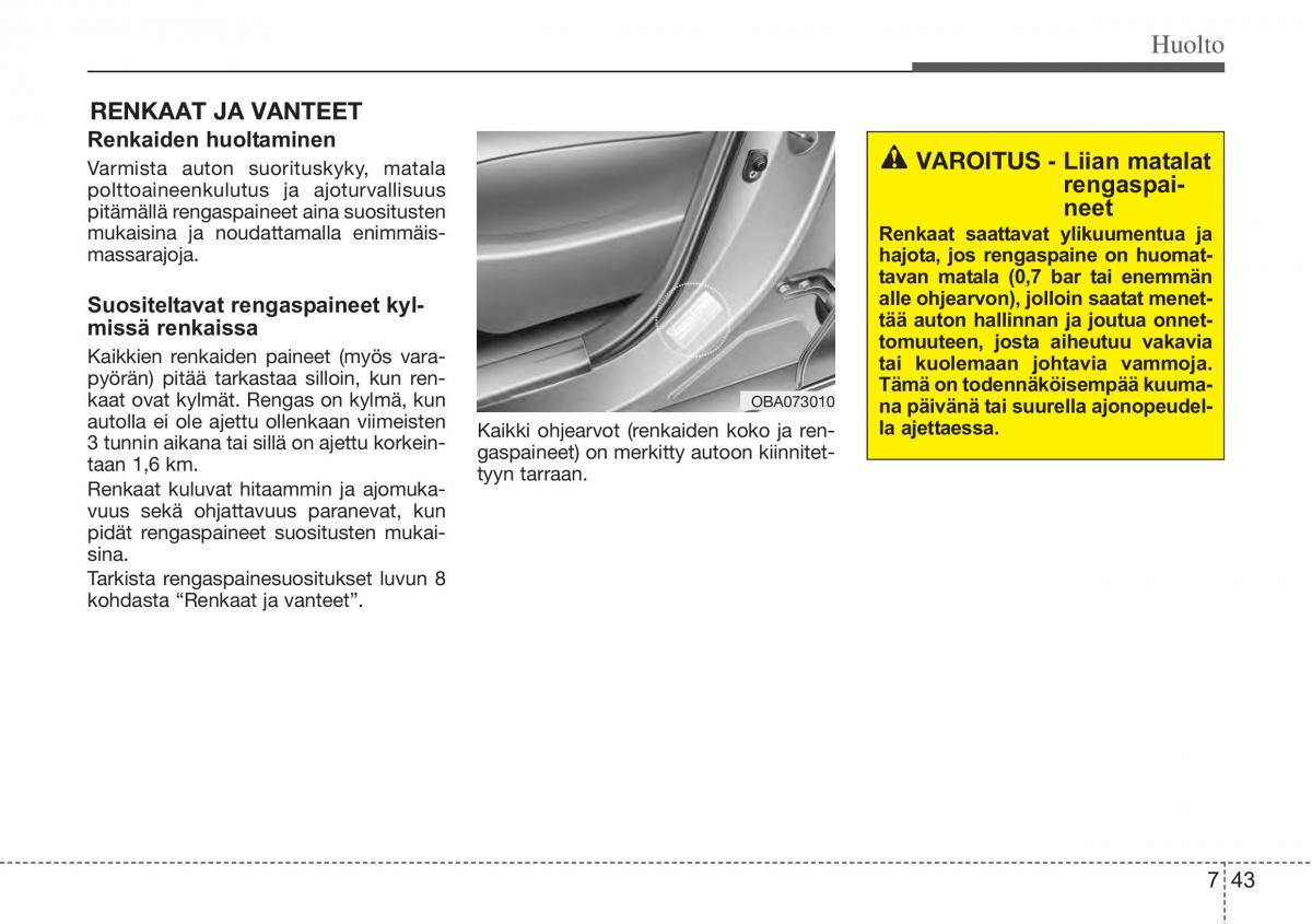 Hyundai i10 II 2 omistajan kasikirja / page 374