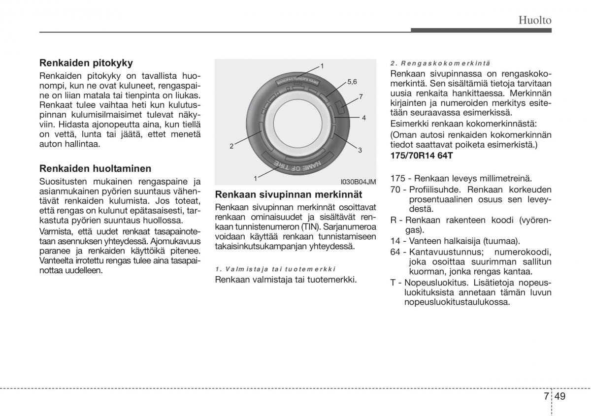 Hyundai i10 II 2 omistajan kasikirja / page 380