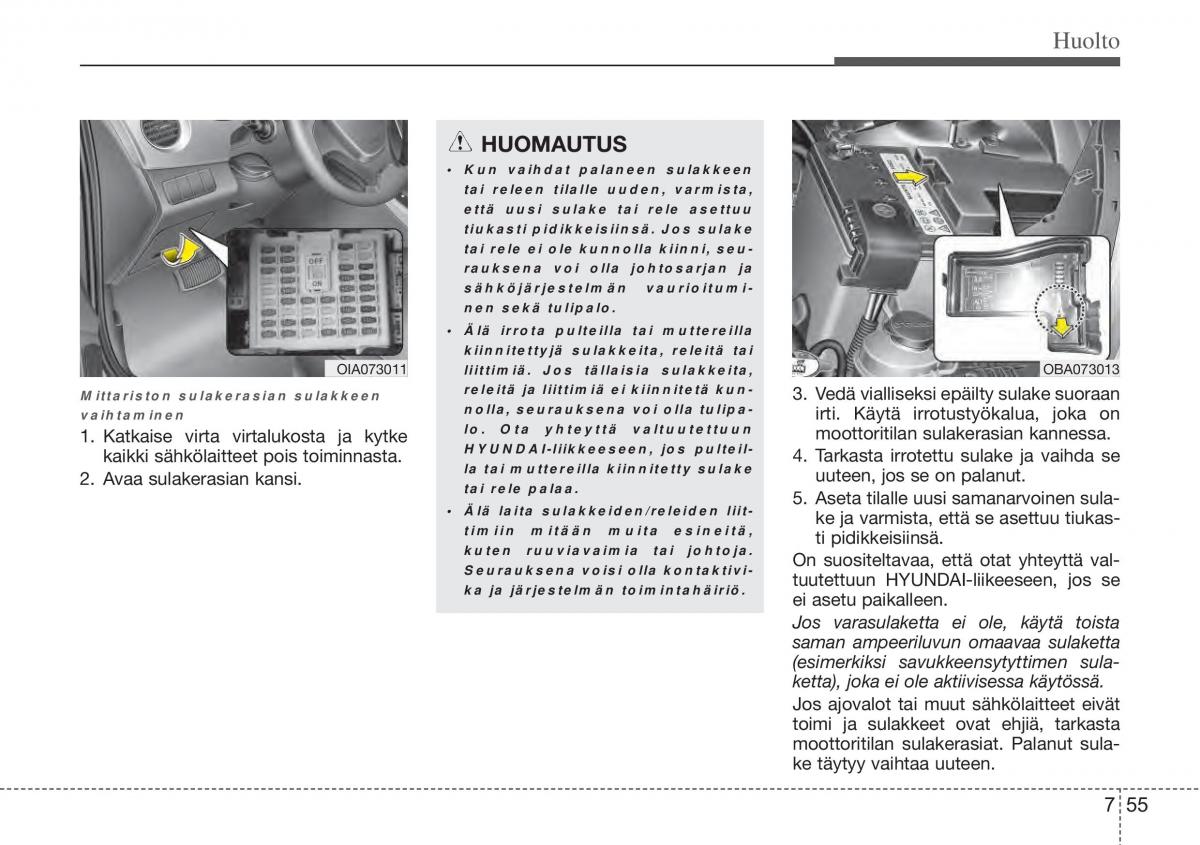 Hyundai i10 II 2 omistajan kasikirja / page 386