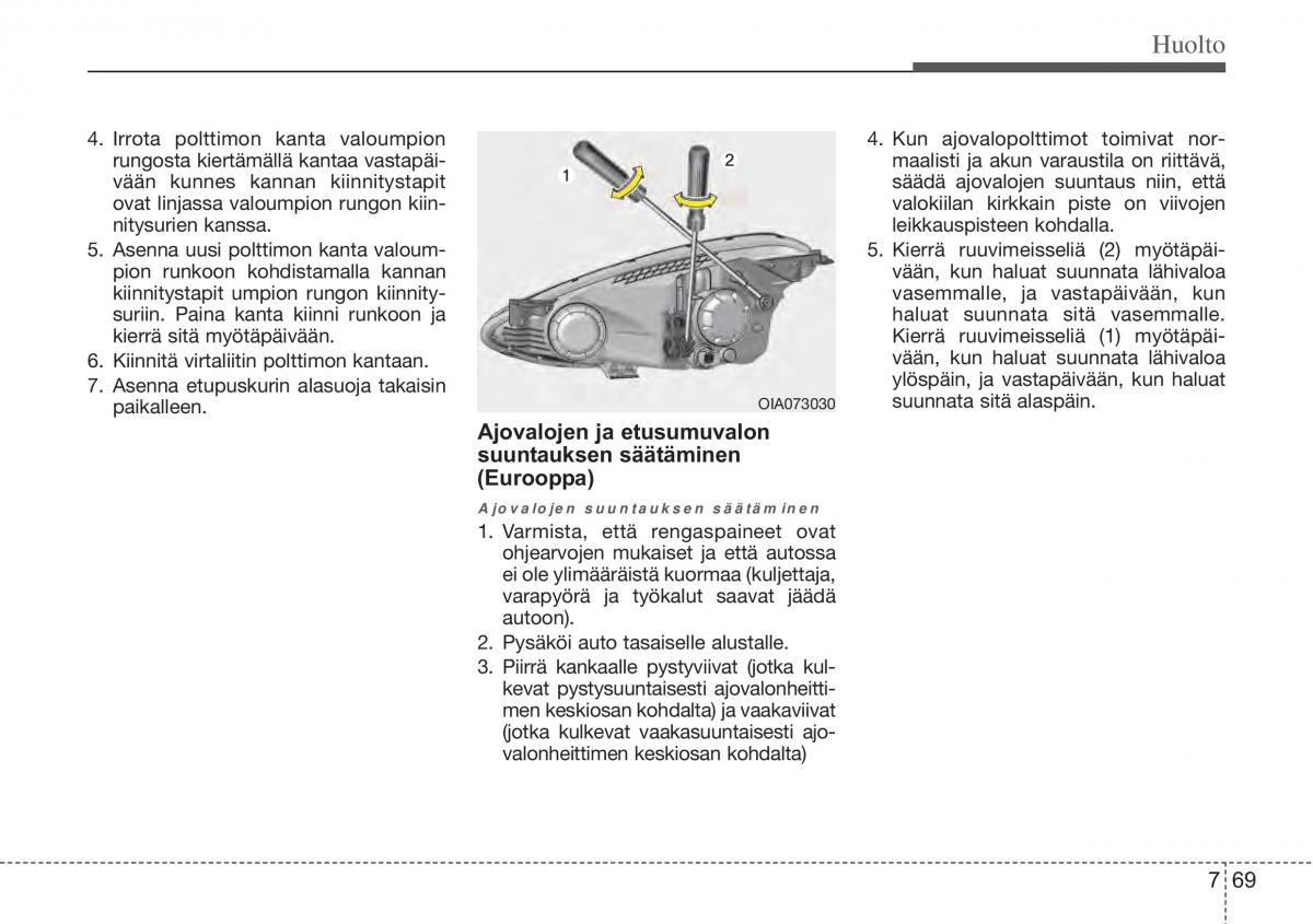 Hyundai i10 II 2 omistajan kasikirja / page 400