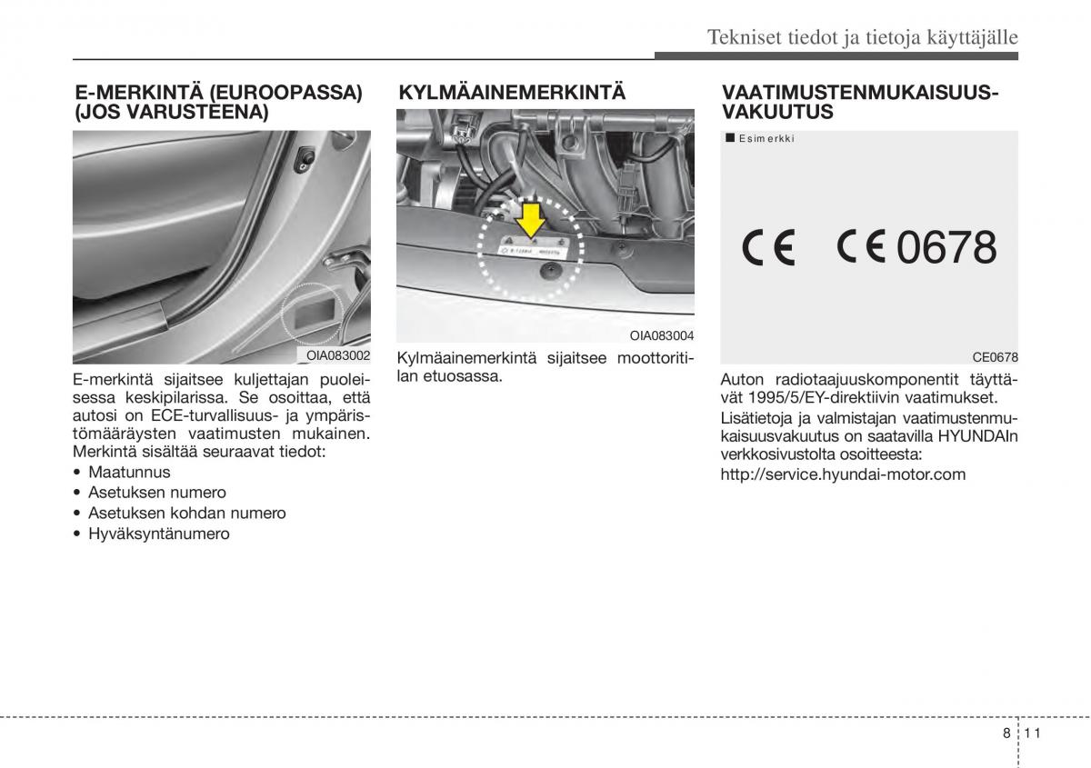 Hyundai i10 II 2 omistajan kasikirja / page 429