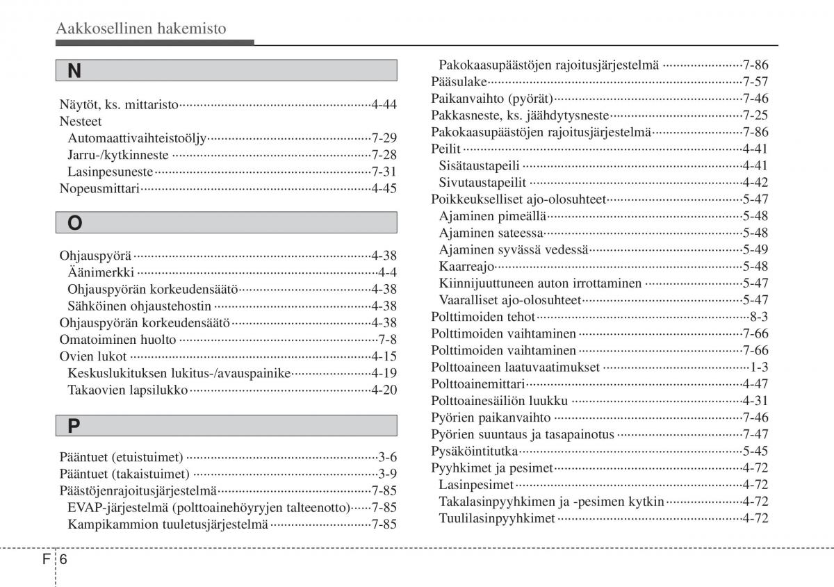 Hyundai i10 II 2 omistajan kasikirja / page 434