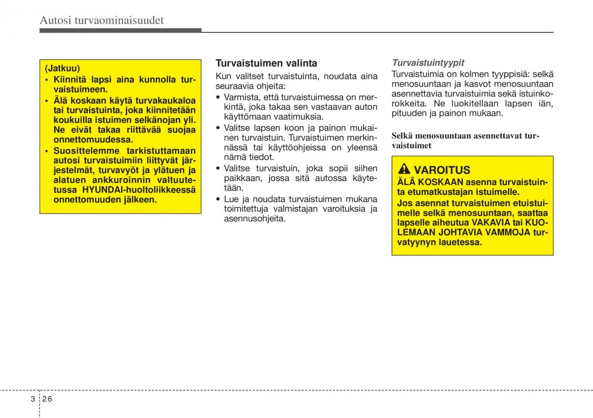 Hyundai i10 II 2 omistajan kasikirja / page 45