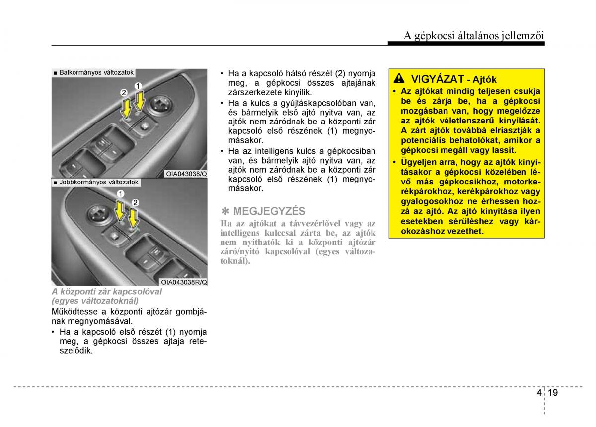 Hyundai i10 II 2 Kezelesi utmutato / page 101