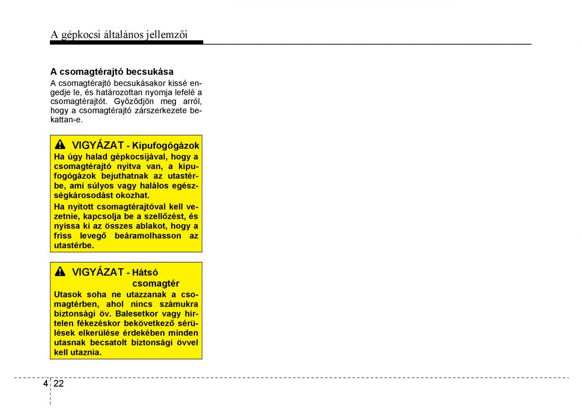 Hyundai i10 II 2 Kezelesi utmutato / page 104