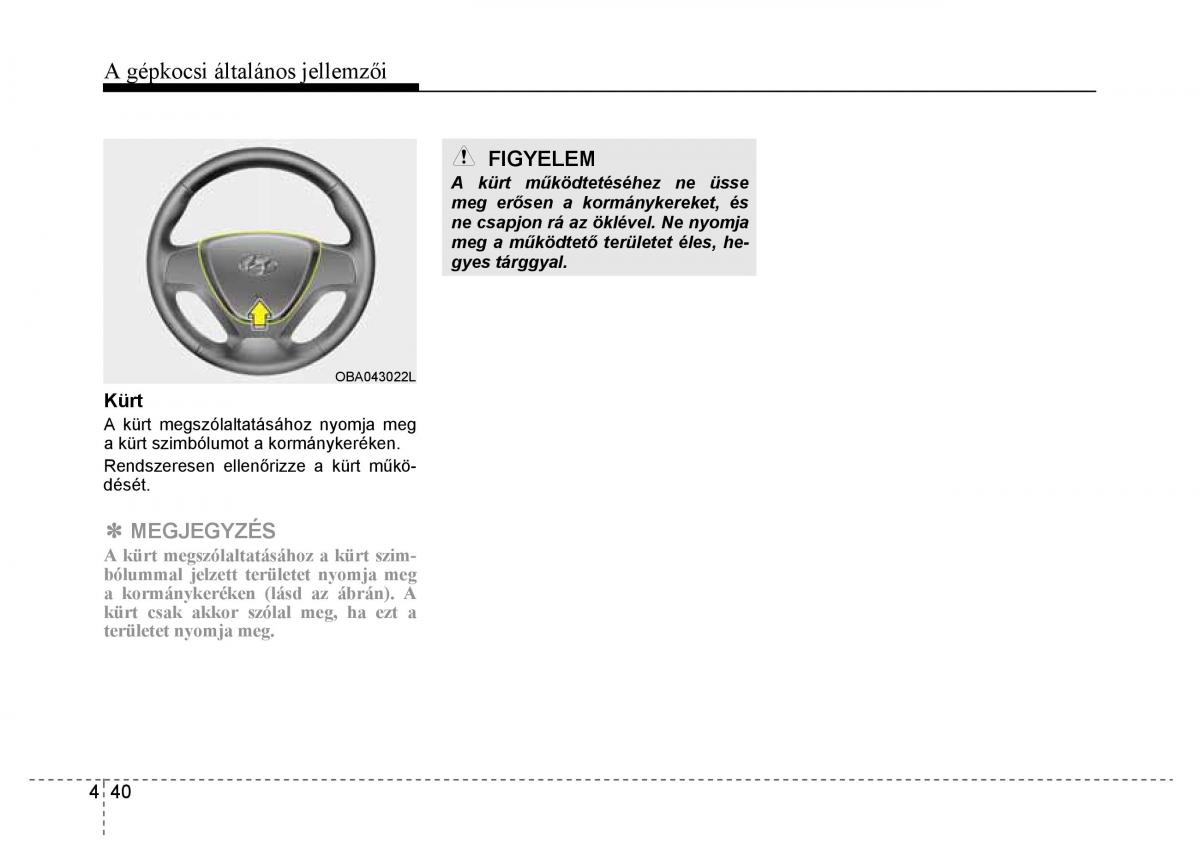 Hyundai i10 II 2 Kezelesi utmutato / page 122