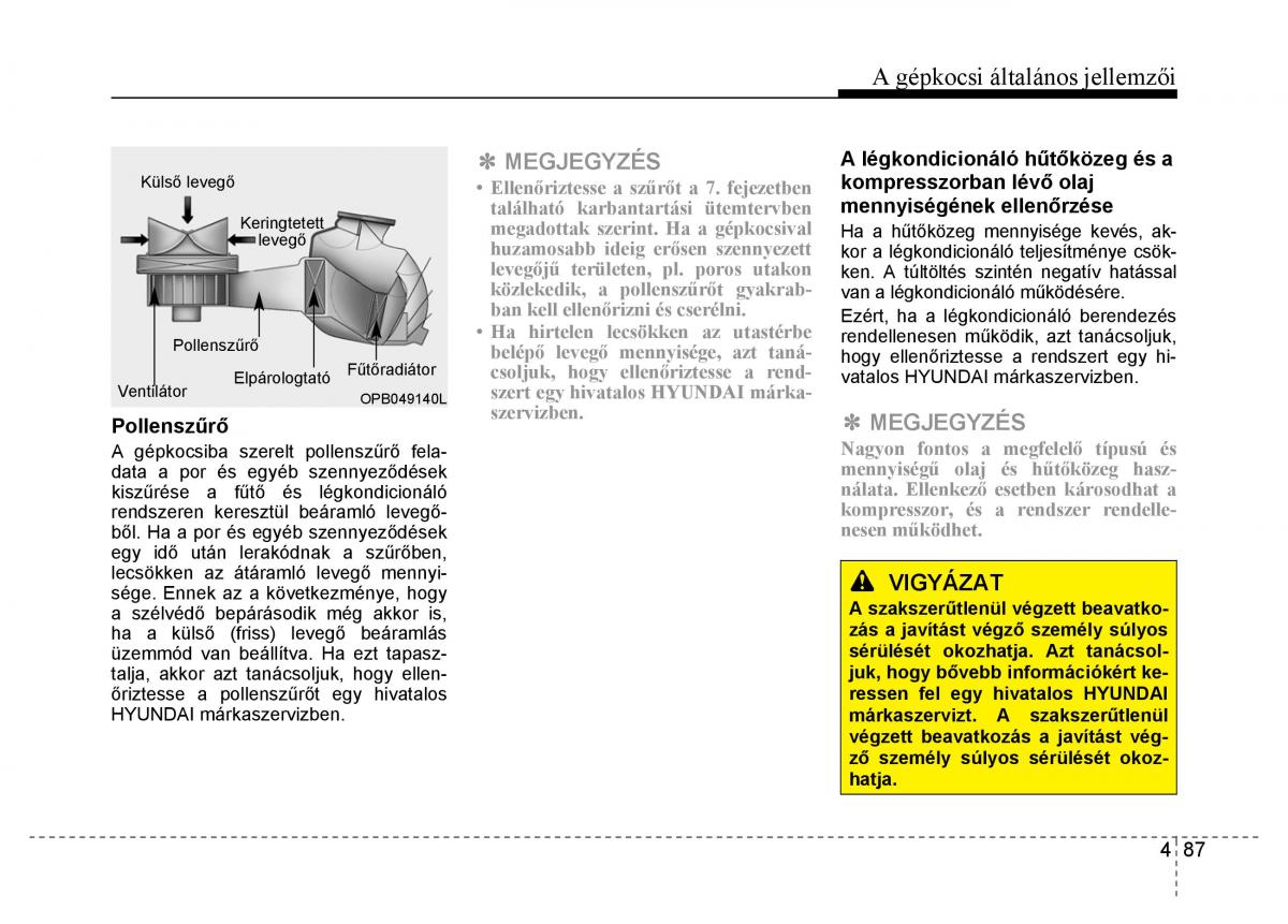 Hyundai i10 II 2 Kezelesi utmutato / page 169