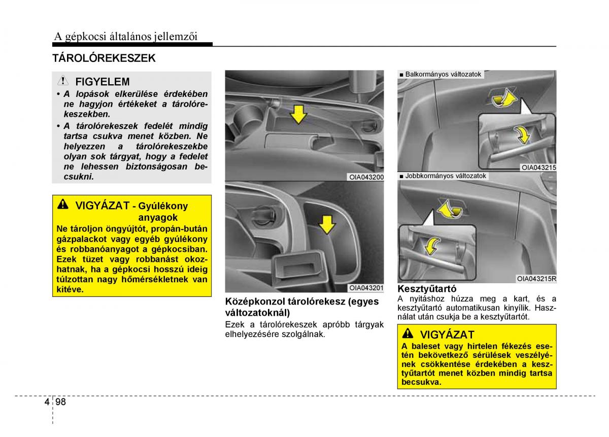 Hyundai i10 II 2 Kezelesi utmutato / page 180