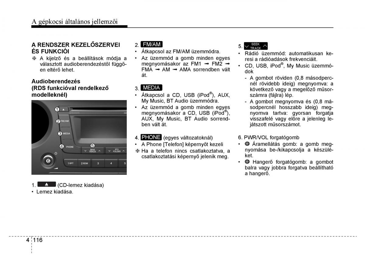 Hyundai i10 II 2 Kezelesi utmutato / page 198