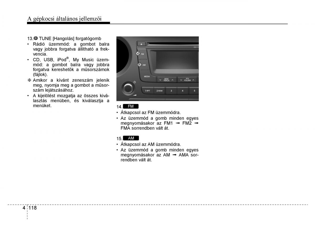 Hyundai i10 II 2 Kezelesi utmutato / page 200