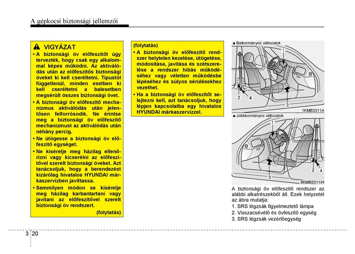 Hyundai i10 II 2 Kezelesi utmutato / page 42