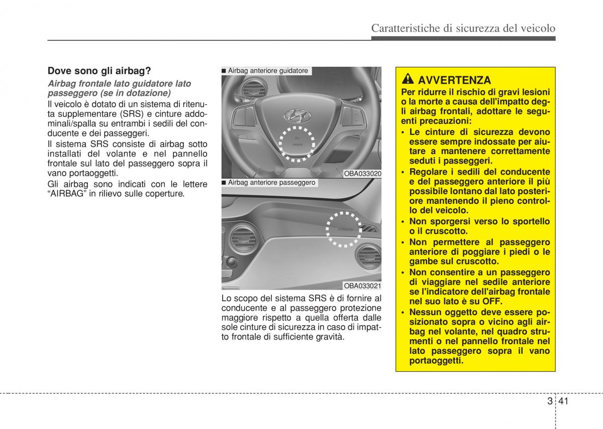 Hyundai i10 II 2 manuale del proprietario / page 59