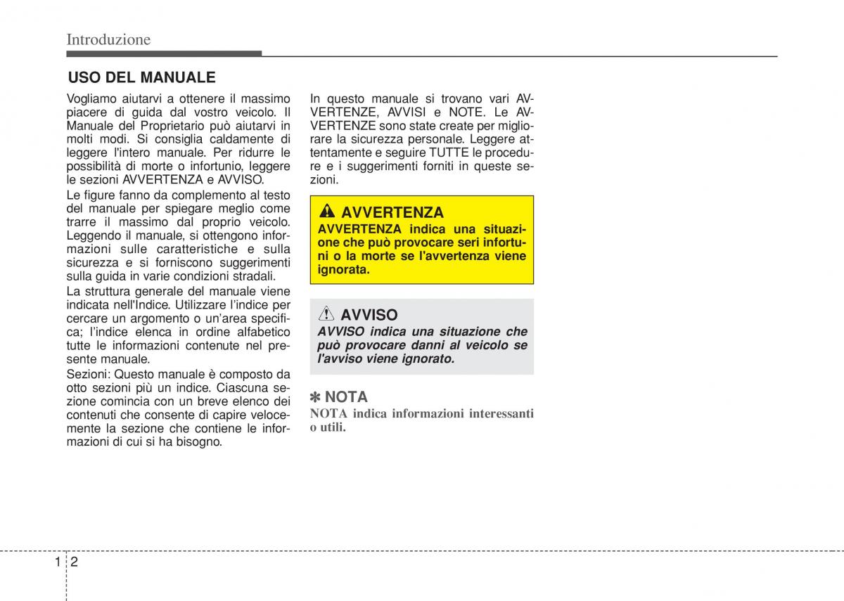 Hyundai i10 II 2 manuale del proprietario / page 8