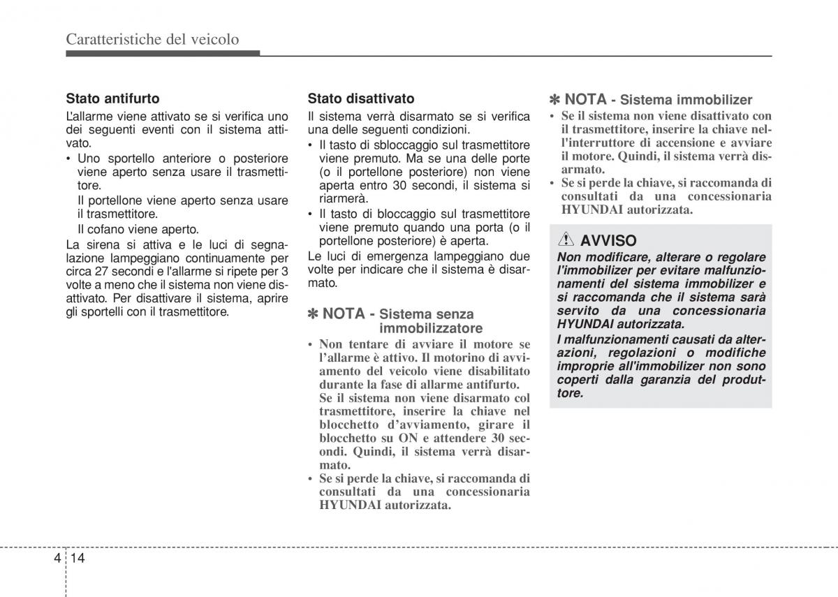 Hyundai i10 II 2 manuale del proprietario / page 90