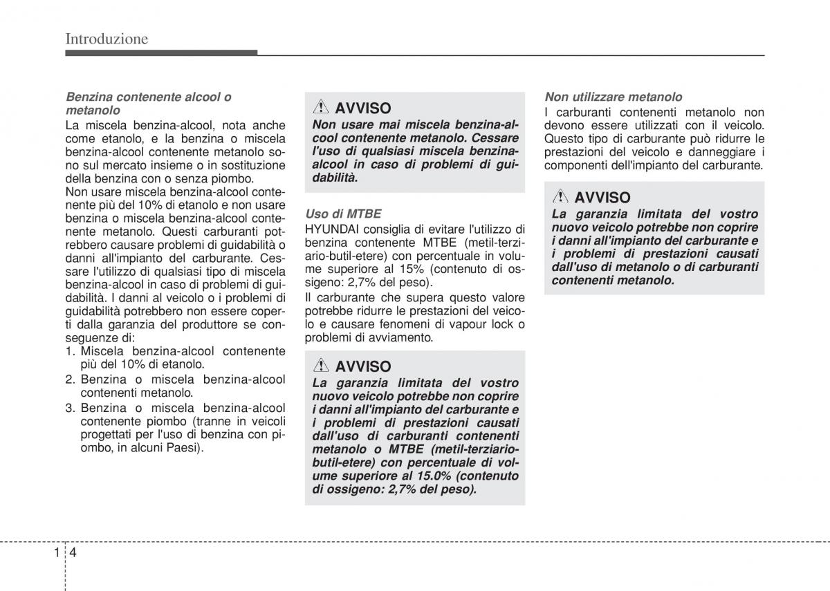 Hyundai i10 II 2 manuale del proprietario / page 10