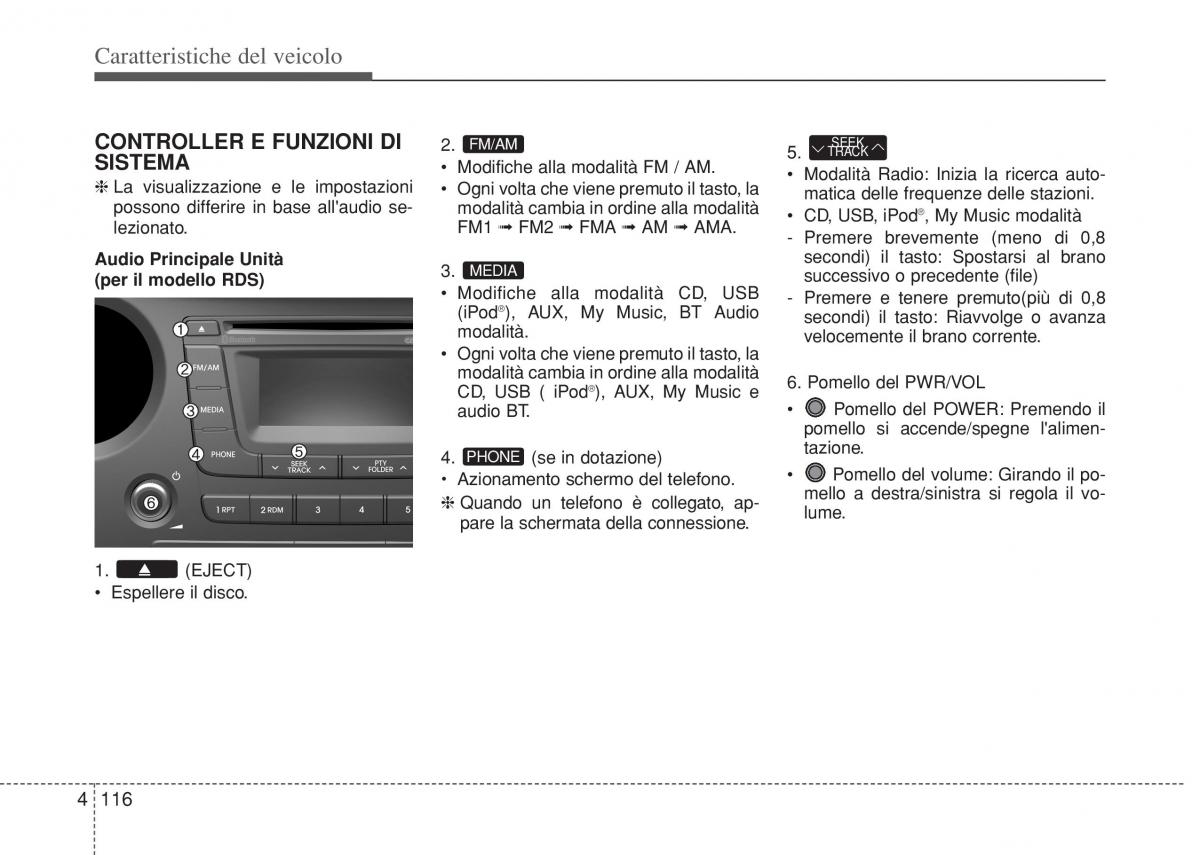 Hyundai i10 II 2 manuale del proprietario / page 192