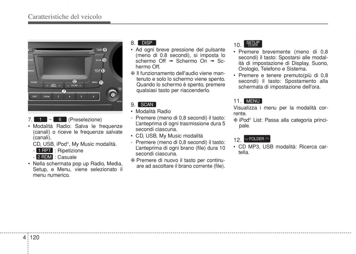 Hyundai i10 II 2 manuale del proprietario / page 196