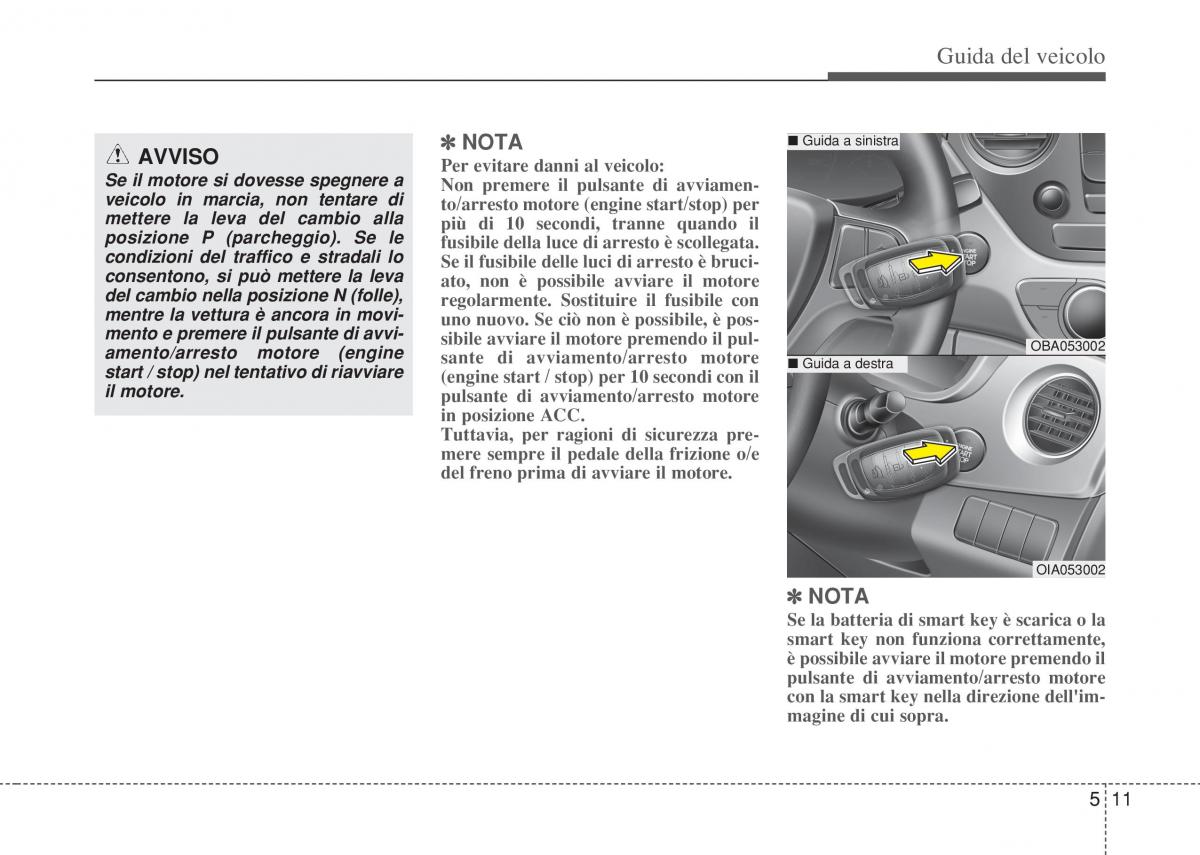 Hyundai i10 II 2 manuale del proprietario / page 249