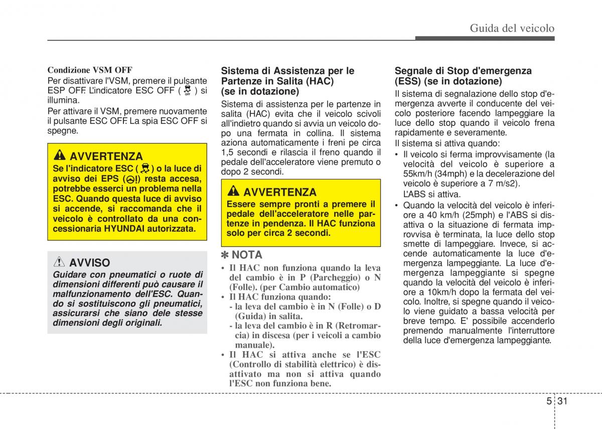 Hyundai i10 II 2 manuale del proprietario / page 269