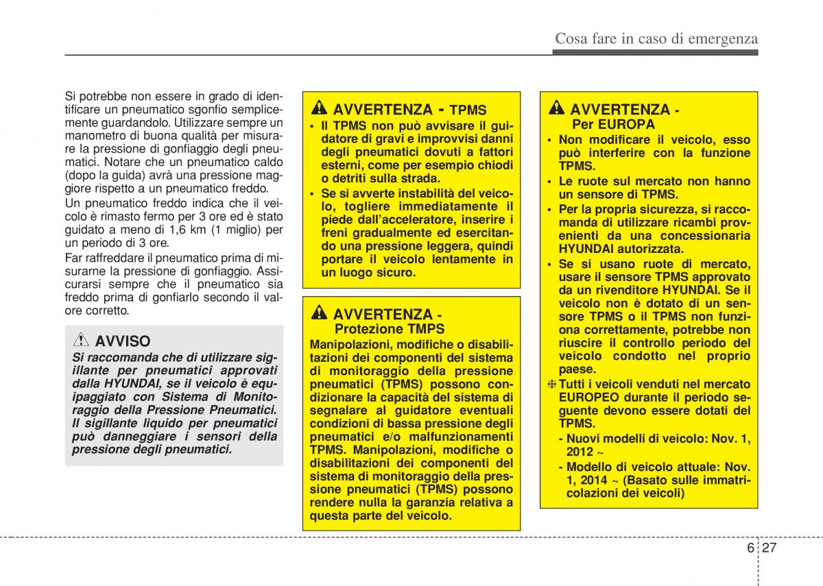 Hyundai i10 II 2 manuale del proprietario / page 327