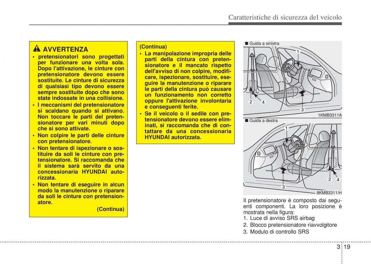 Hyundai i10 II 2 manuale del proprietario / page 37