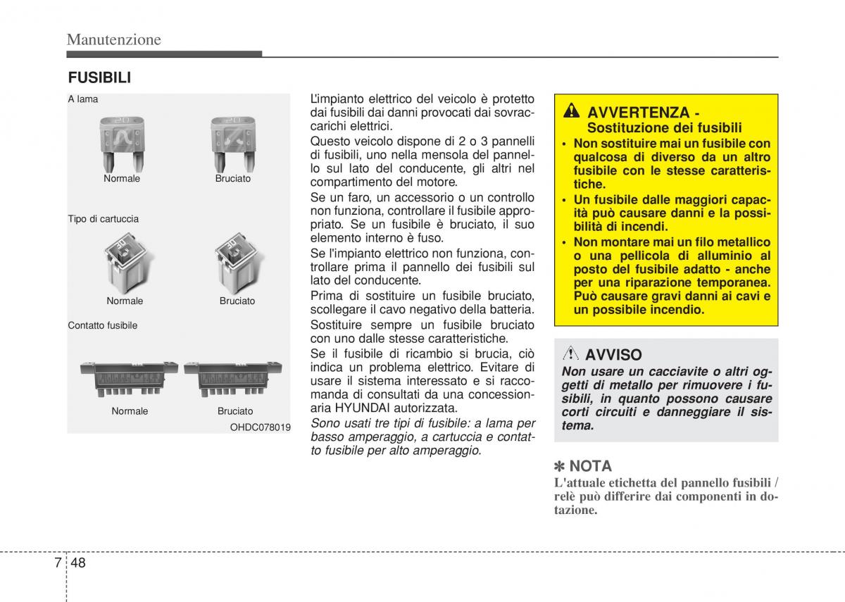 Hyundai i10 II 2 manuale del proprietario / page 380