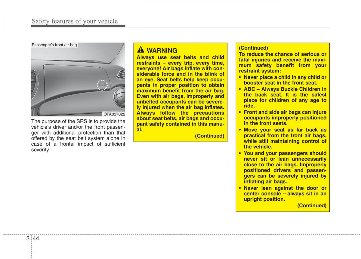 Hyundai i10 I 1 owners manual / page 63